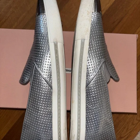 Miu Miu slip ons